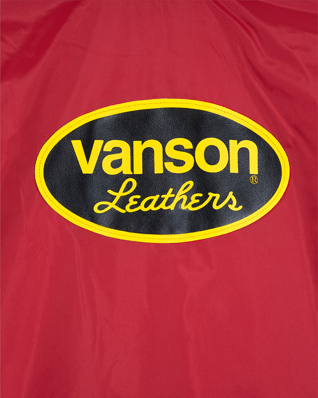 VANSON × MASSES NYLON JKT_RED バンソン マシス コラボ MSV-2601