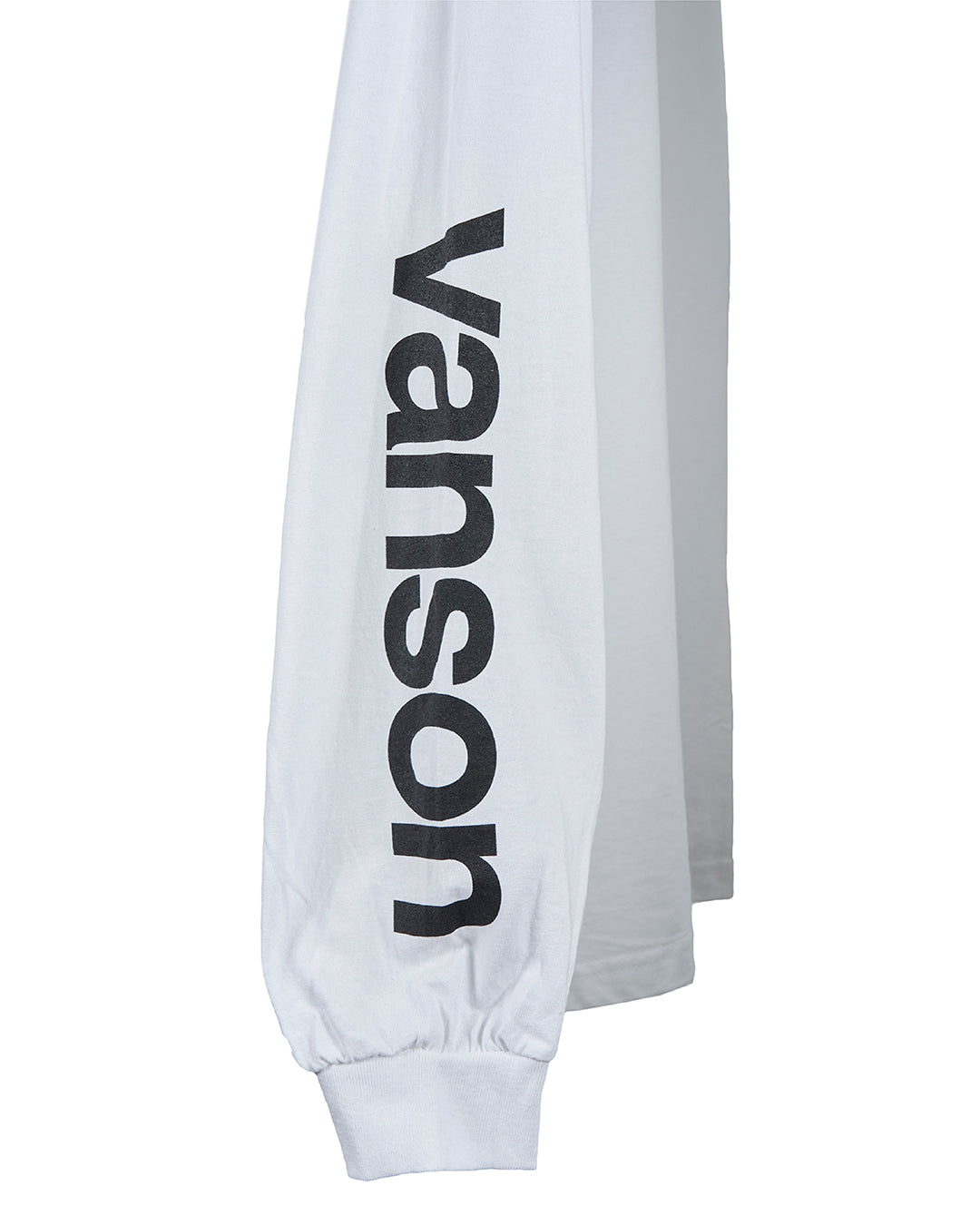 VANSON × MASSES T-SHIRT L/S_WHITE バンソン マシス コラボ MSV-2604