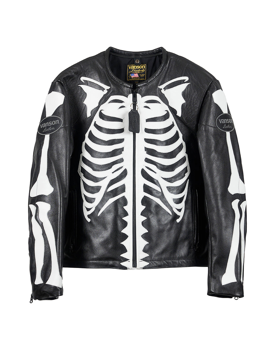 VANSON LEATHER JACKET BONE