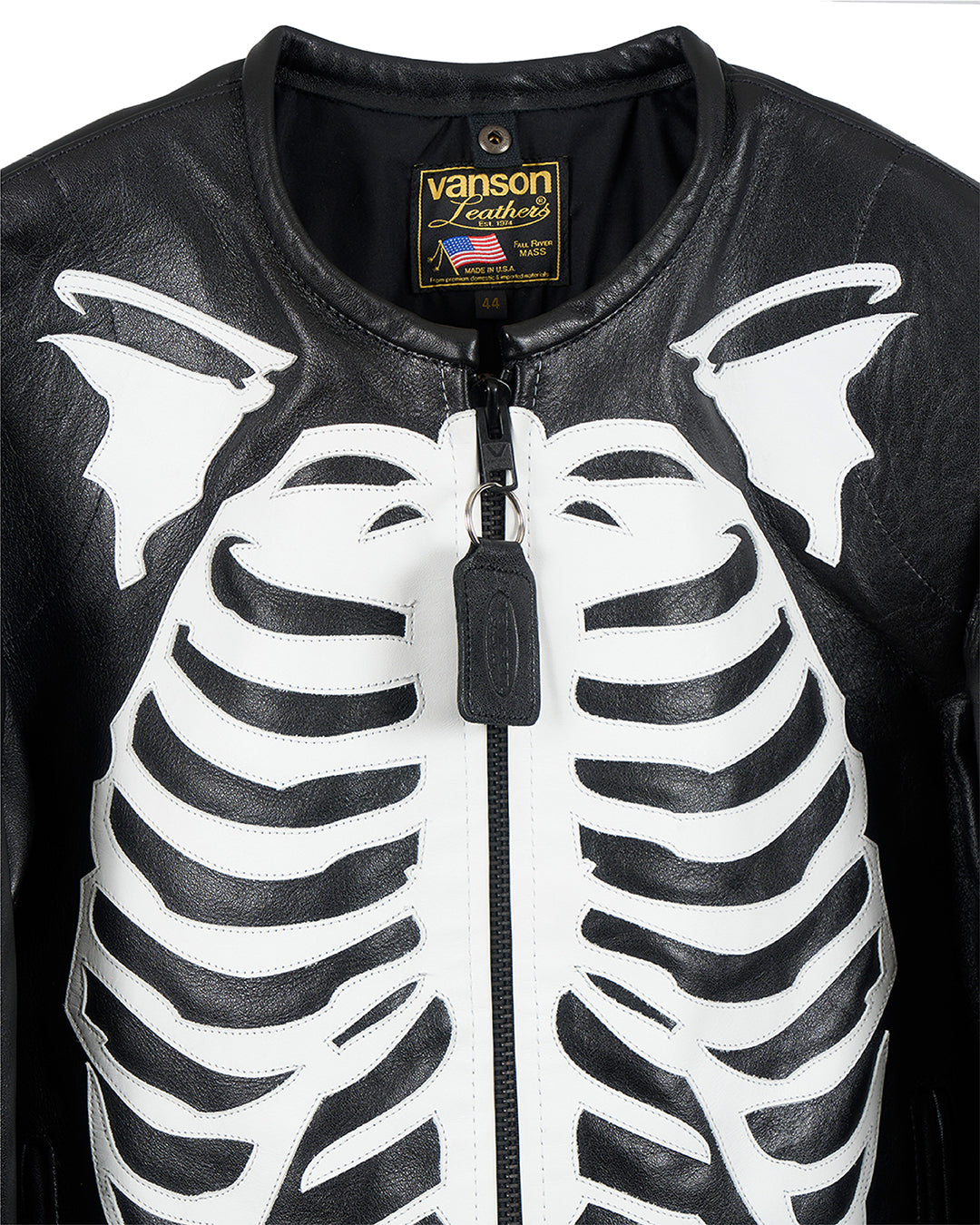 VANSON LEATHER JACKET BONE