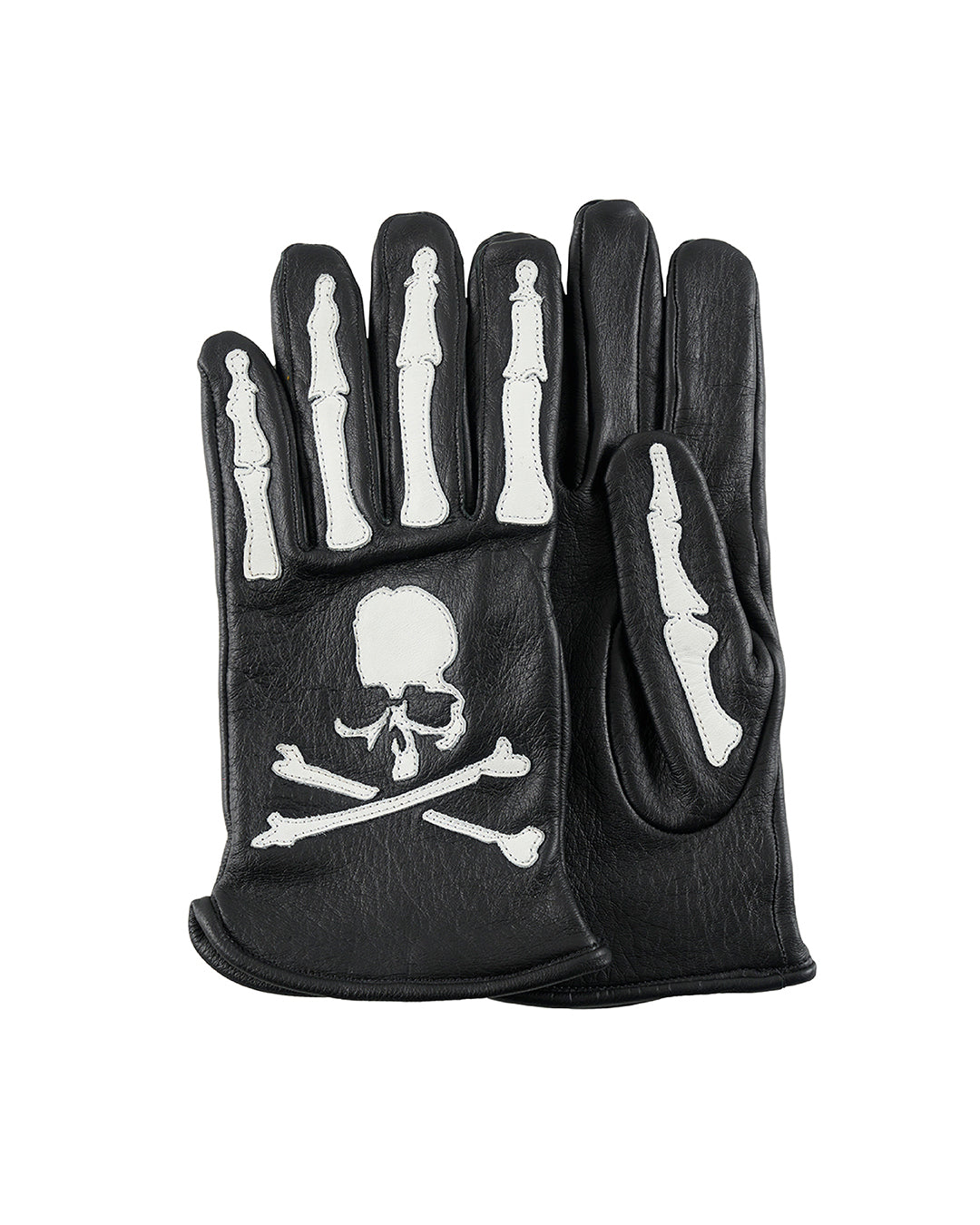 VANSON × MASTERMIND  LEATHER ROPER GLOVE BONE バンソン マスターマインド コラボ MW24C13-GL100