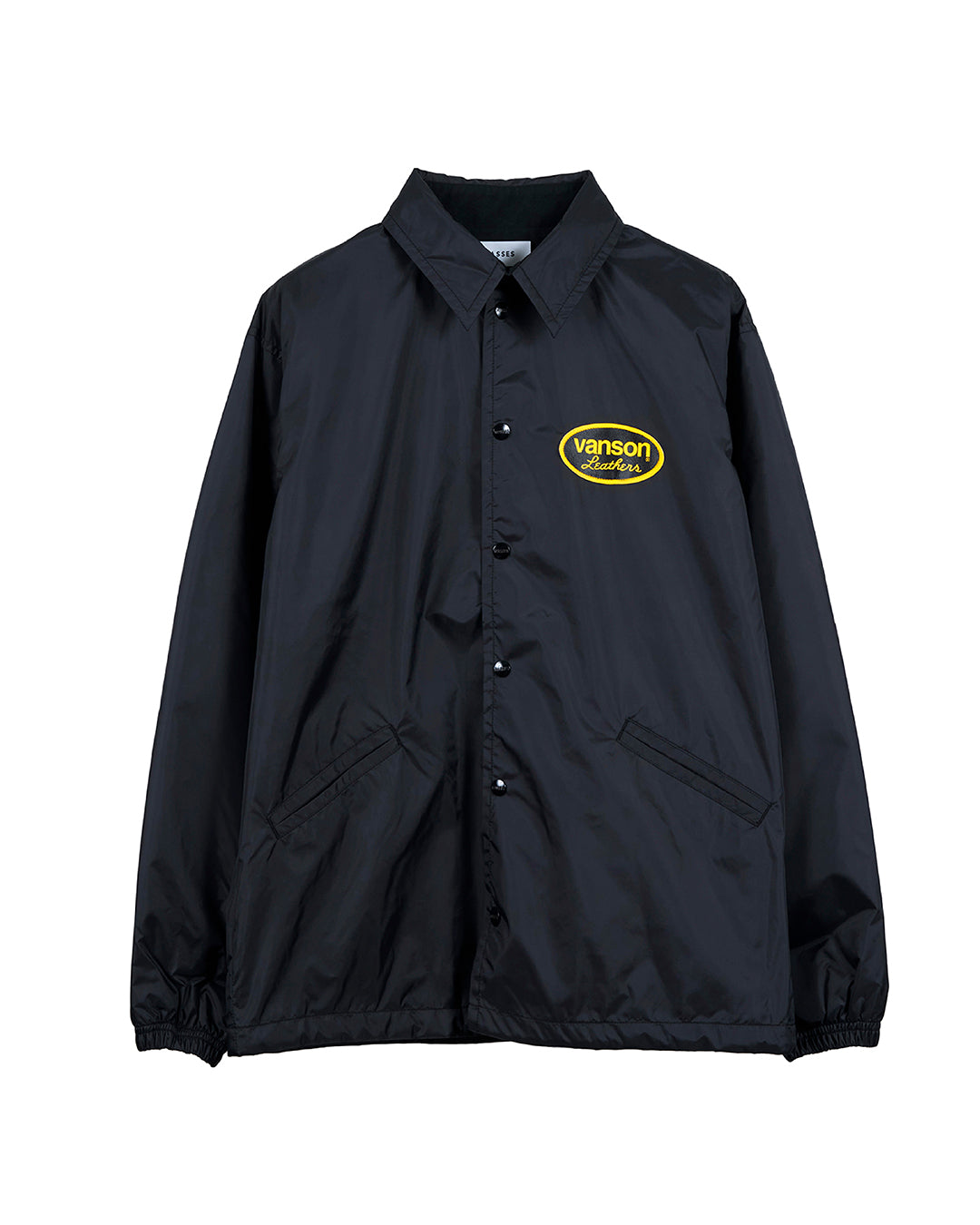 VANSON × MASSES NYLON JKT_BLACK MSV-2601