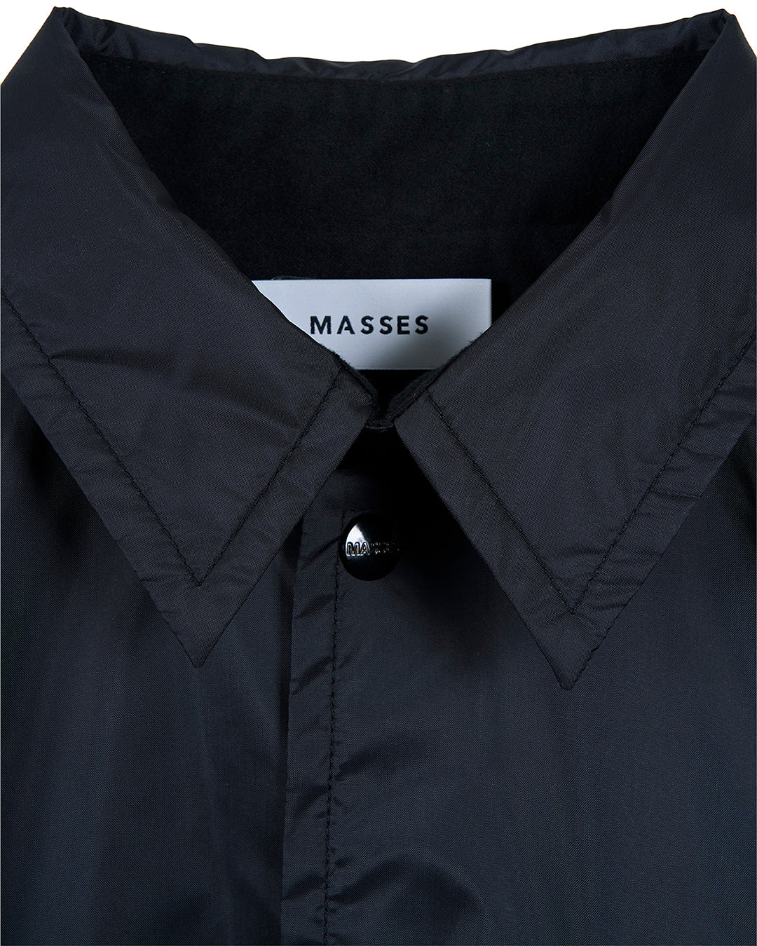 VANSON × MASSES NYLON JKT_BLACK バンソン マシス コラボ MSV-2601