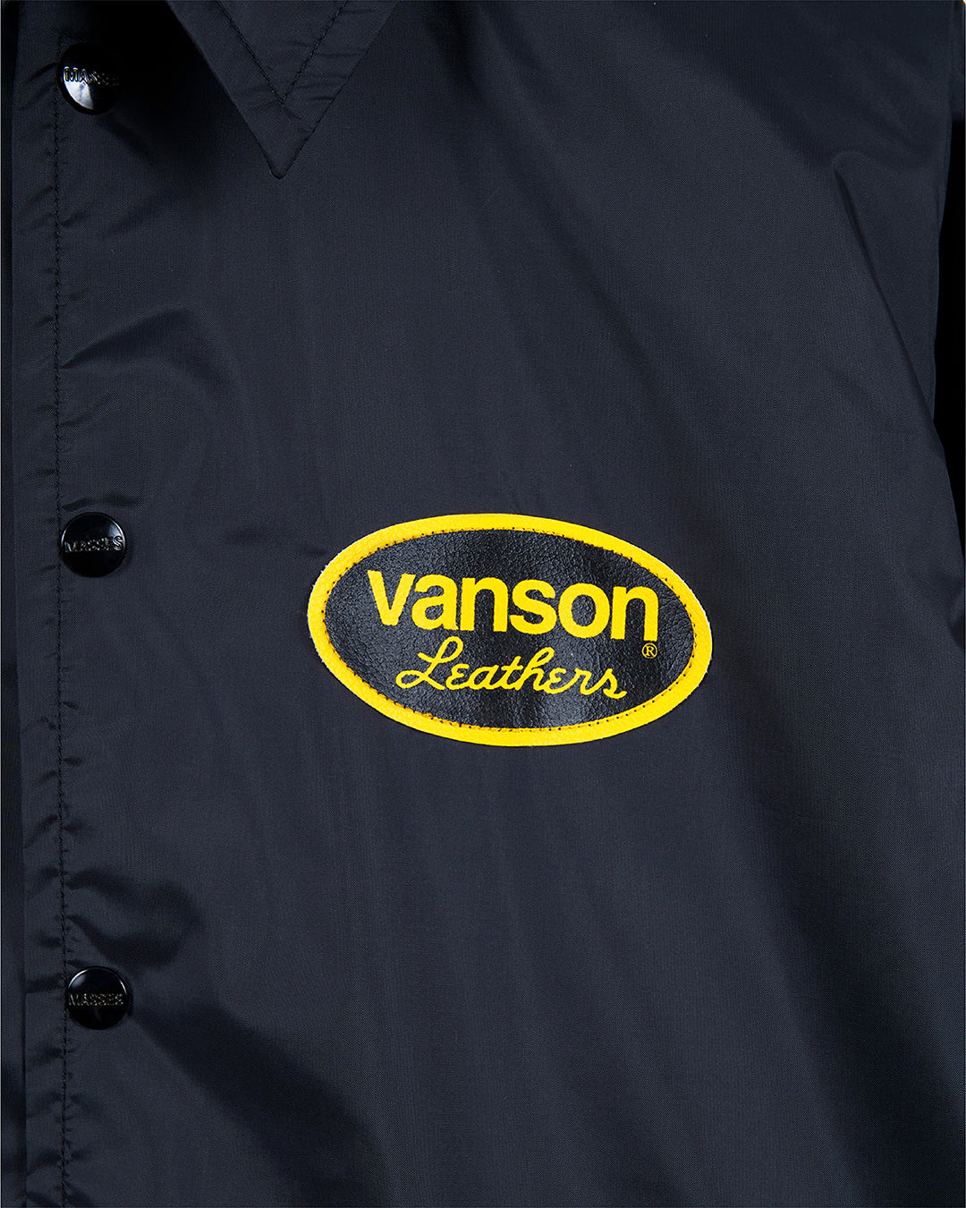 VANSON × MASSES NYLON JKT_BLACK バンソン マシス コラボ MSV-2601