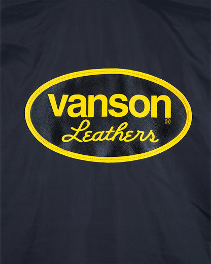 VANSON × MASSES NYLON JKT_BLACK バンソン マシス コラボ MSV-2601