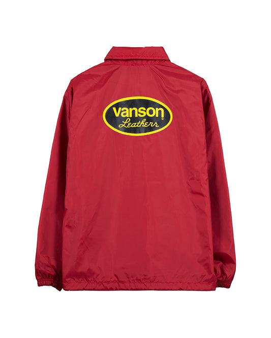 VANSON × MASSES NYLON JKT_RED バンソン マシス コラボ MSV-2601