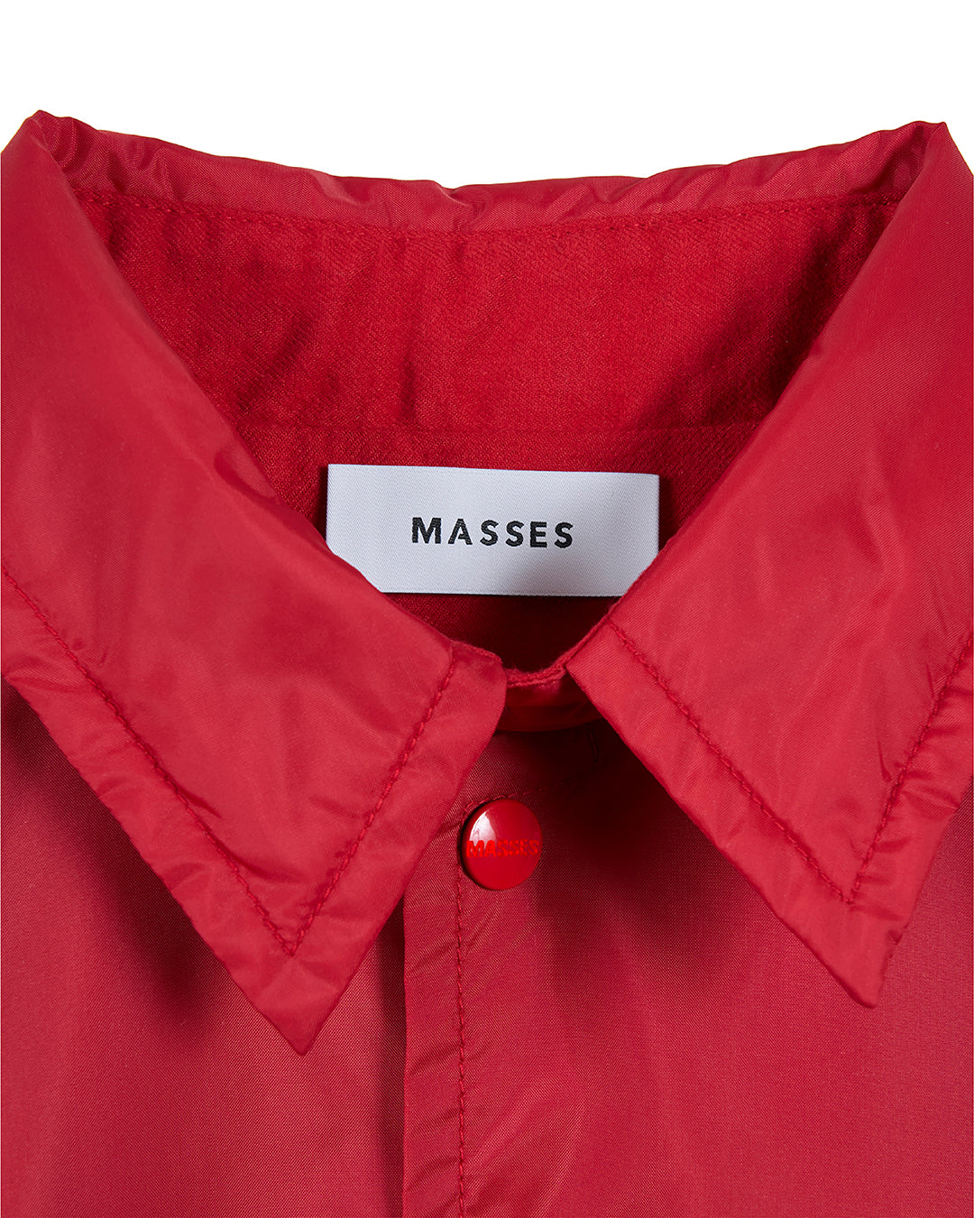 VANSON × MASSES NYLON JKT_RED バンソン マシス コラボ MSV-2601