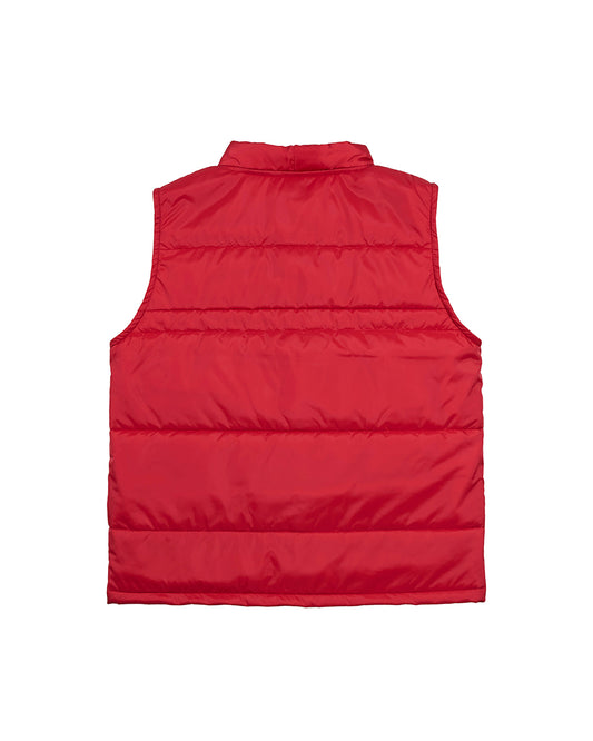 VANSON × MASSES NYLON VEST_RED バンソン マシス コラボ MSV-2602