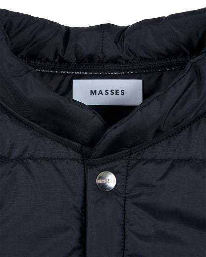 VANSON × MASSES NYLON VEST_BLACK バンソン マシス コラボ MSV-2602