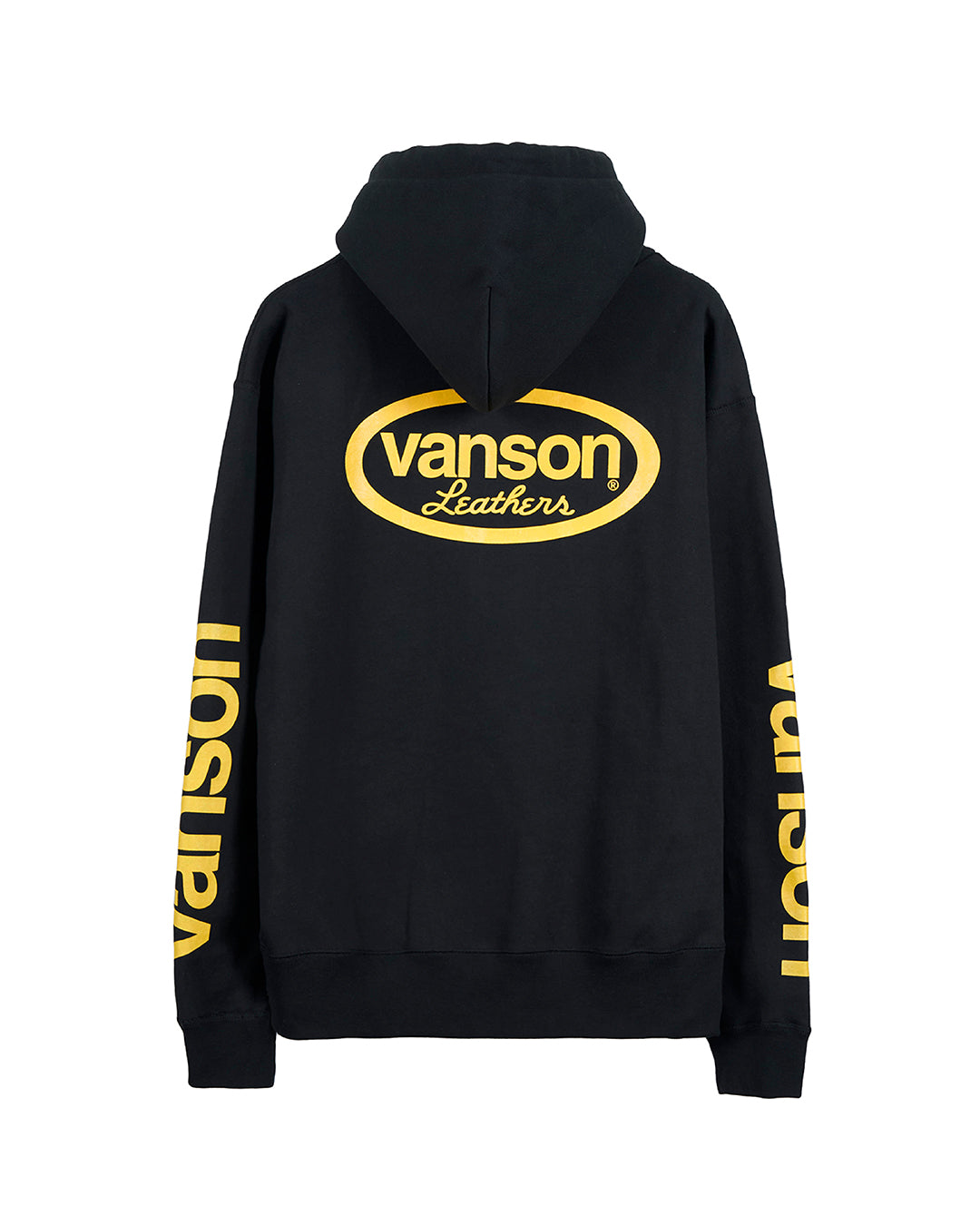 VANSON × MASSES SWEAT HOODED_BLACK バンソン マシス コラボ MSV-2605