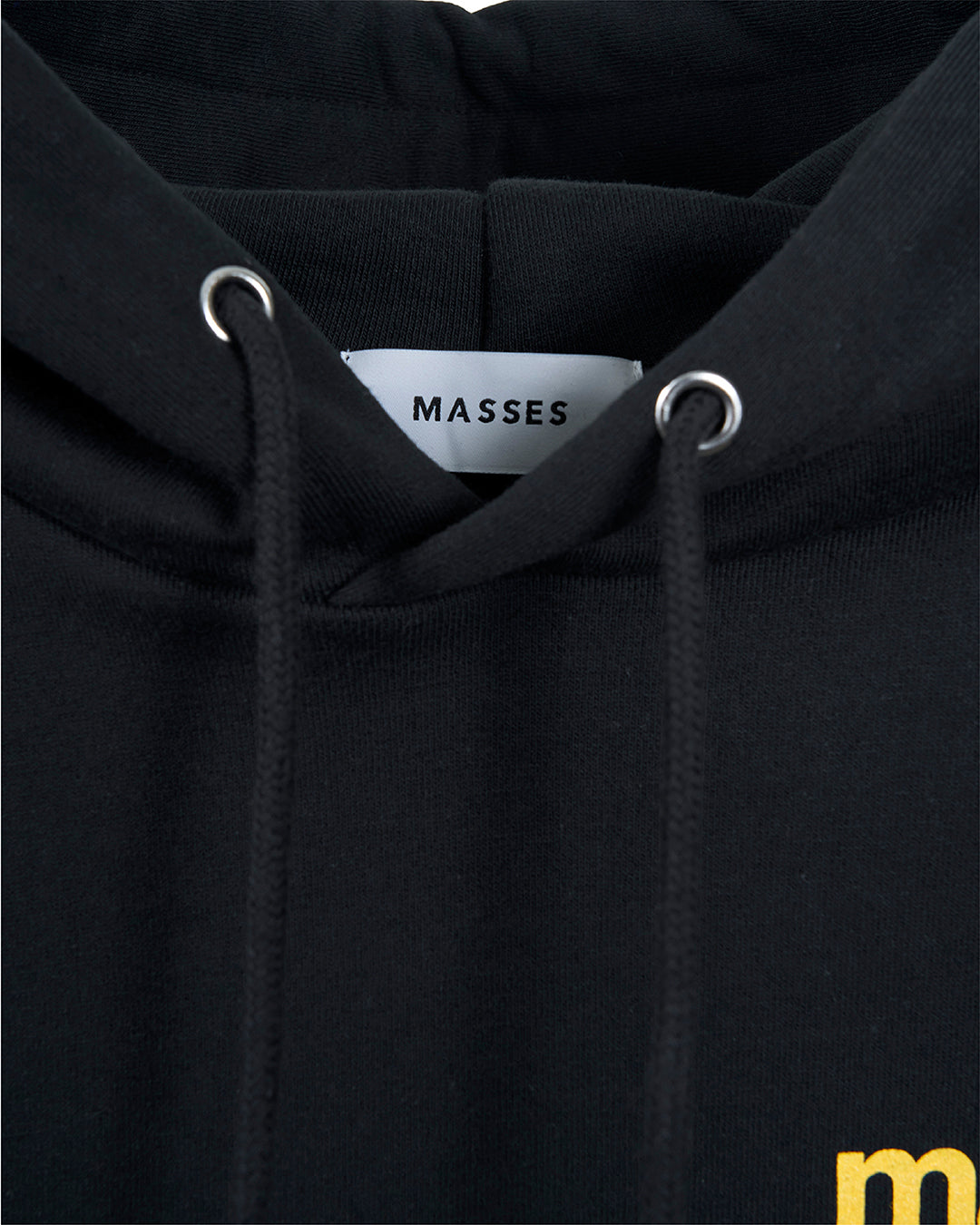 VANSON × MASSES SWEAT HOODED_BLACK バンソン マシス コラボ MSV-2605