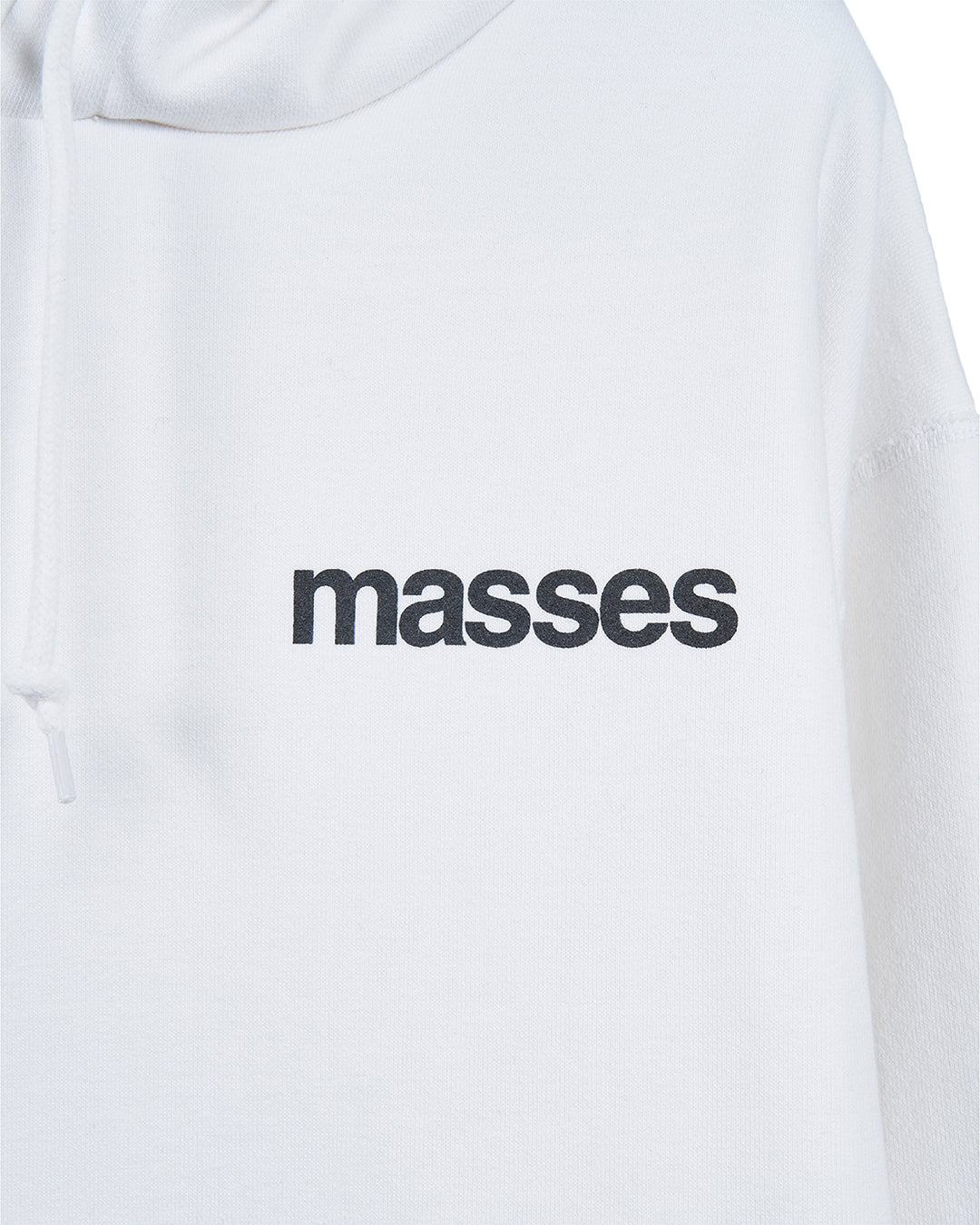 VANSON × MASSES SWEAT HOODED_WHITE バンソン マシス コラボ MSV-2605