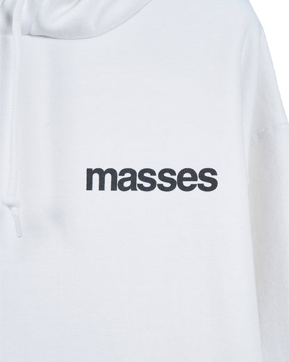 VANSON × MASSES SWEAT HOODED_WHITE バンソン マシス コラボ MSV-2605