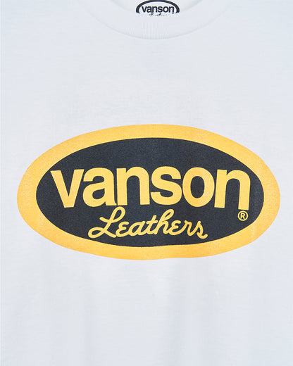 VANSON × MASSES T-SHIRT_WHITE バンソン マシス コラボ MSV-2603