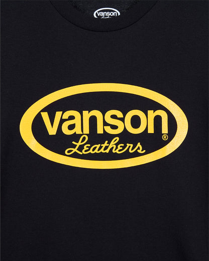 VANSON × MASSES T-SHIRT_BLACK バンソン マシス コラボ MSV-2603