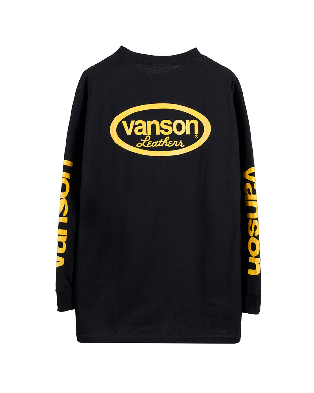 VANSON×MASSES T-SHIRTS VANSON × MASSES T-SHIRT L/S_BLACK – VL-COLLABORATION