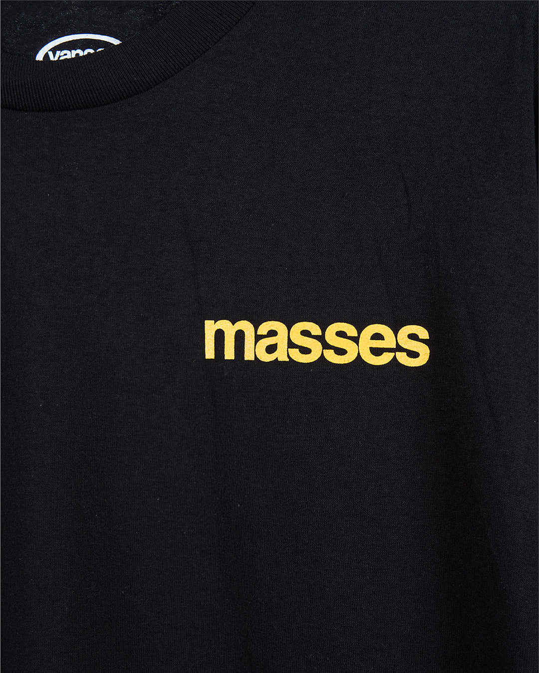 VANSON × MASSES T-SHIRT L/S_BLACK – VL-COLLABORATION