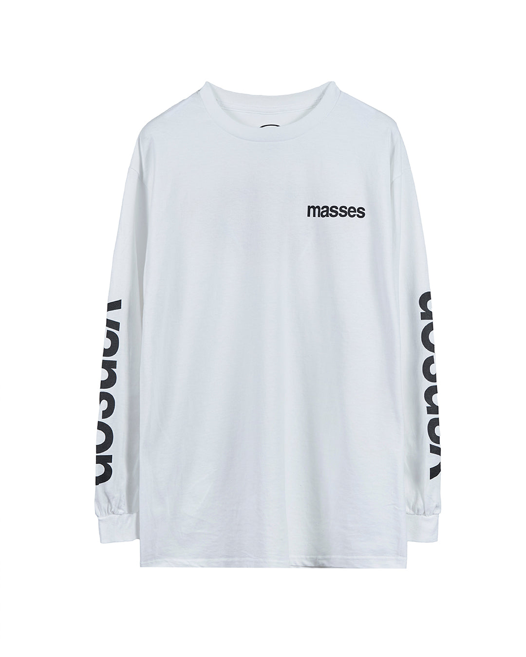 VANSON × MASSES T-SHIRT L/S_WHITE バンソン マシス コラボ MSV-2604