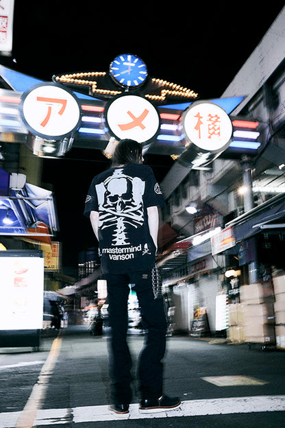 VANSON × MASTERMIND WORLD Thermal S/S TEE [REGULAR FIT]