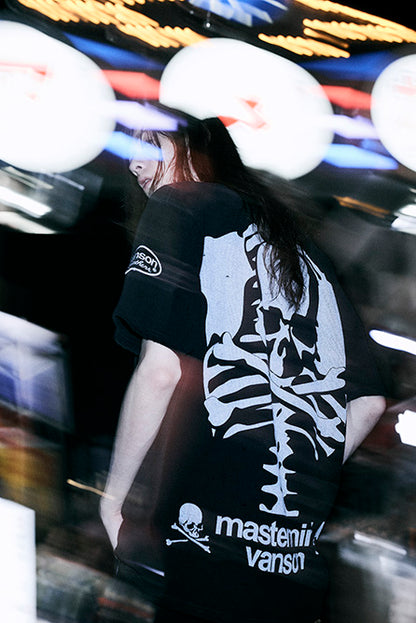 VANSON × MASTERMIND WORLD Thermal S/S TEE [REGULAR FIT]