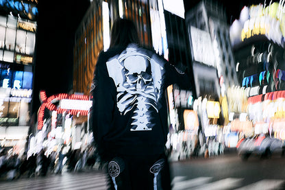 VANSON × MASTERMIND WORLD CREWNECK SWEATSHIRT DAMAGE [BOXY FIT]
