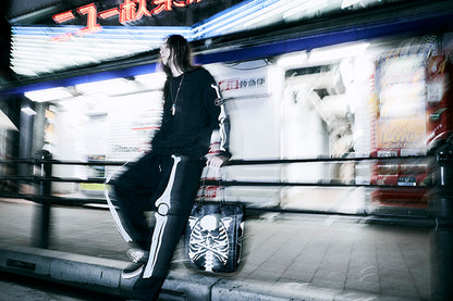 VANSON × MASTERMIND WORLD CREWNECK SWEATSHIRT DAMAGE [BOXY FIT]
