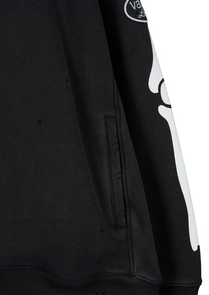 VANSON × MASTERMIND WORLD CREWNECK SWEATSHIRT DAMAGE [REGULAR FIT]