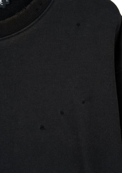 VANSON × MASTERMIND WORLD CREWNECK SWEATSHIRT DAMAGE [BOXY FIT]