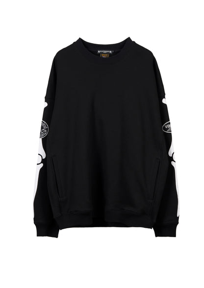 VANSON × MASTERMIND WORLD CREWNECK SWEATSHIRT [BOXY FIT]