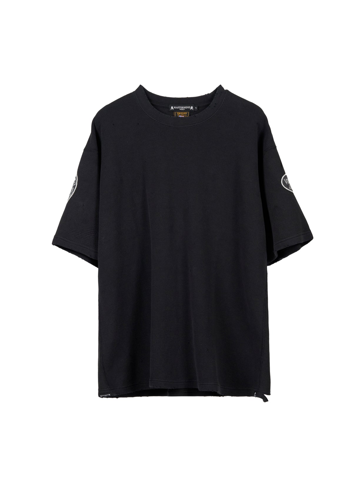 VANSON × MASTERMIND WORLD Thermal S/S TEE DAMAGE [REGULAR FIT]