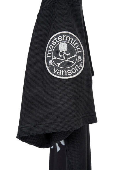 VANSON × MASTERMIND WORLD Thermal S/S TEE DAMAGE [REGULAR FIT]