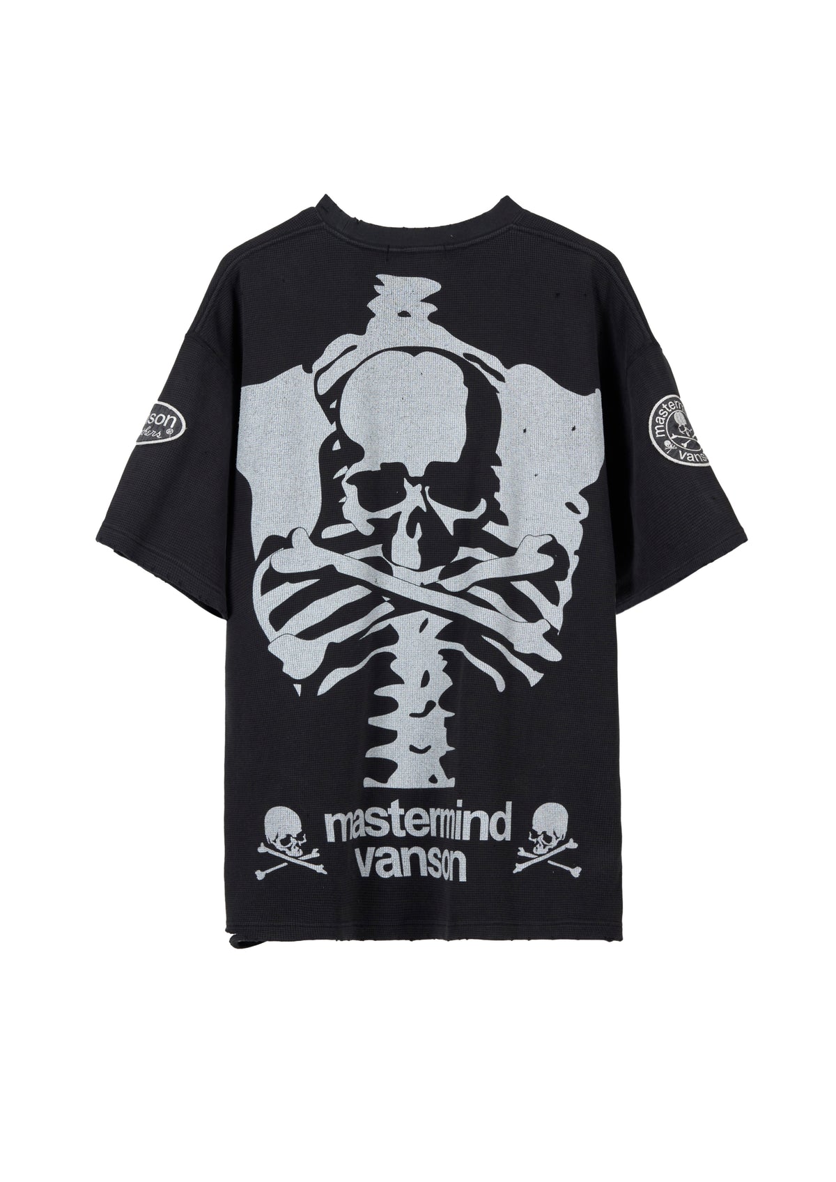 VANSON × MASTERMIND WORLD Thermal S/S TEE DAMAGE [REGULAR FIT]