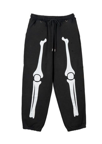 VANSON × MASTERMIND WORLD SWEAT PANTS DAMAGE
