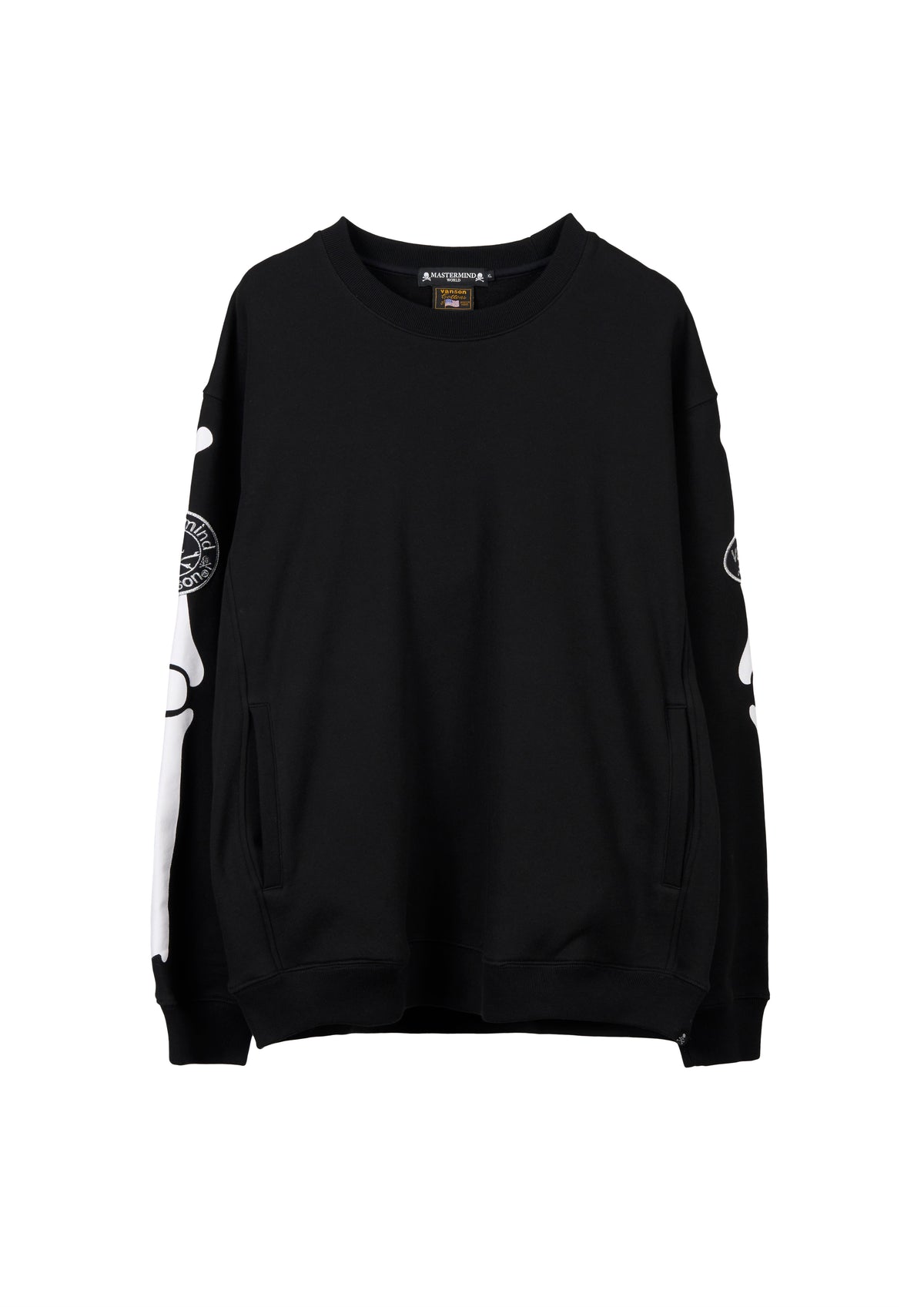 VANSON × MASTERMIND WORLD CREWNECK SWEATSHIRT [REGULAR FIT]